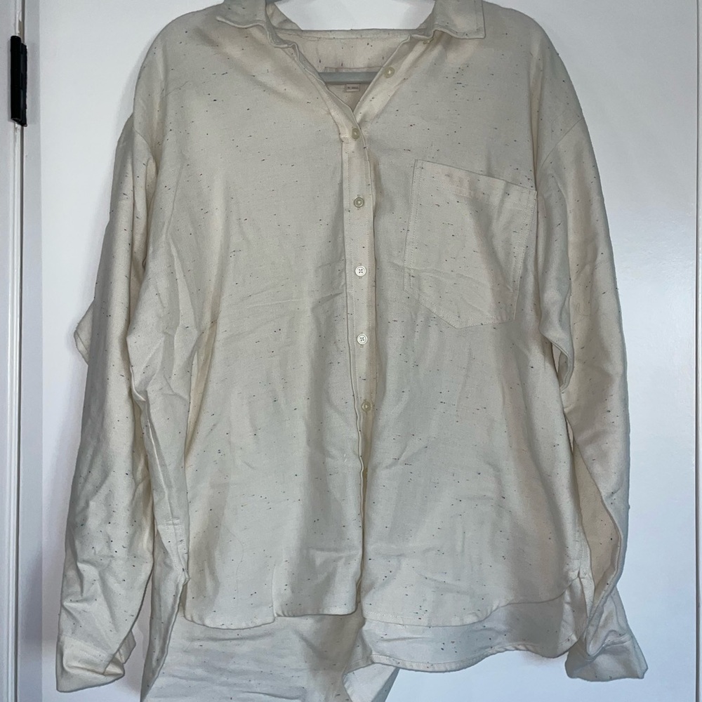 Loft button down XL womens